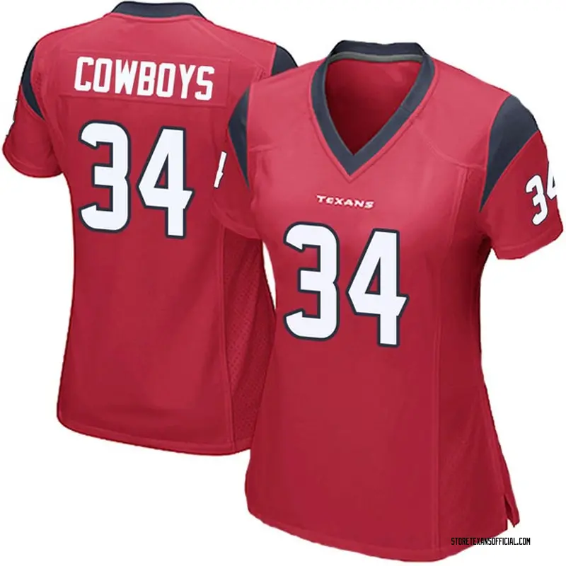 red dallas cowboys jersey