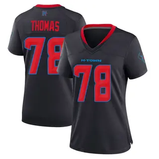 Game Women's Zach Thomas Houston Texans Nike 2nd Alternate Jersey - Navy