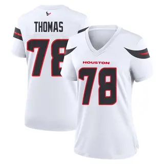 Game Women's Zach Thomas Houston Texans Nike Jersey - White