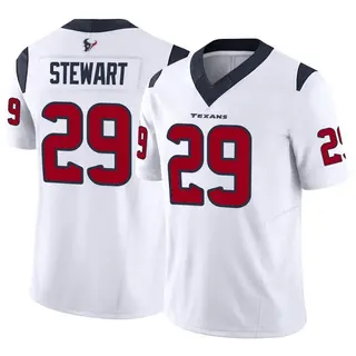 Men's Nike M.J. Stewart Navy Houston Texans Game Player Jersey
